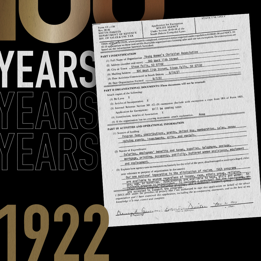 YWCA 1922 Incorporation Document